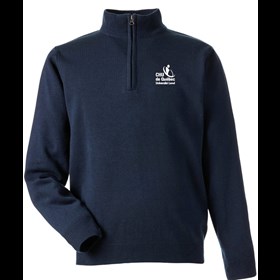 Chandail à fermeture à glissière un quart Harriton - Homme